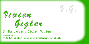 vivien gigler business card